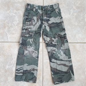Boys Size 6 Felt-lined Camo Pants